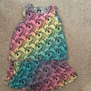 Adorable skort/tank set